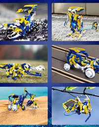 STEM Solar Project Toys 11-in-1, 231 Pieces Solar and Cell Powered 2 in 1, Educational DIY Assembly Kit Science Building Set Gifts for Kids Aged 8+

