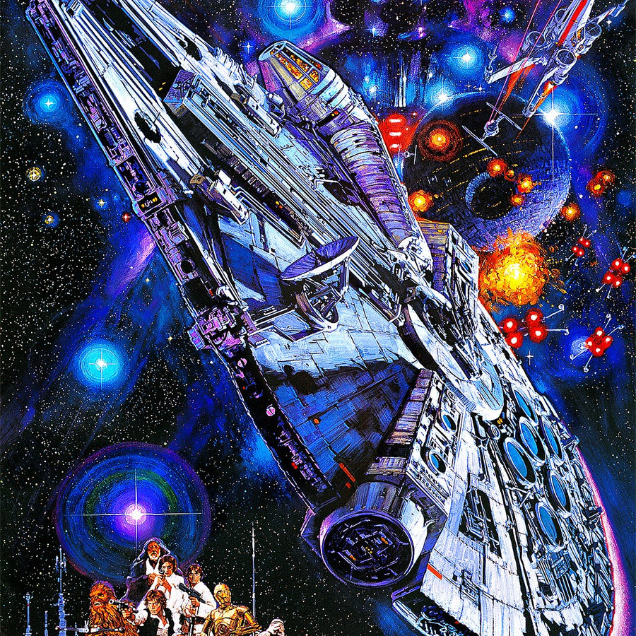 Buffalo Games Star Wars Vintage Art: You're All Clear, Kid - 1000 Piece Jigsaw Puzzle