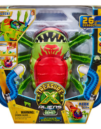 Treasure X Aliens Ultimate Dissection Kit - 26 Levels - Contains 14 Pieces for Kids, Easy Instructions | Interactive Fun for All, Treasure Hunter
