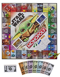 Monopoly: Star Wars The Child Edition Board Game for Families and Kids Ages 8 and Up, Featuring The Child, Who Fans Call Baby Yoda
