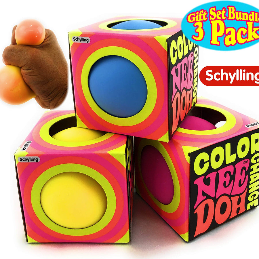 Nee-Doh Schylling Color Change Groovy Glob!