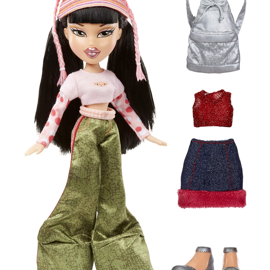 Bratz 20 Yearz Special Anniversary Edition Original Fashion Doll Jade with Accessories and Holographic Poster | Collectible Doll | For Collector Adults and Kids of All Ages