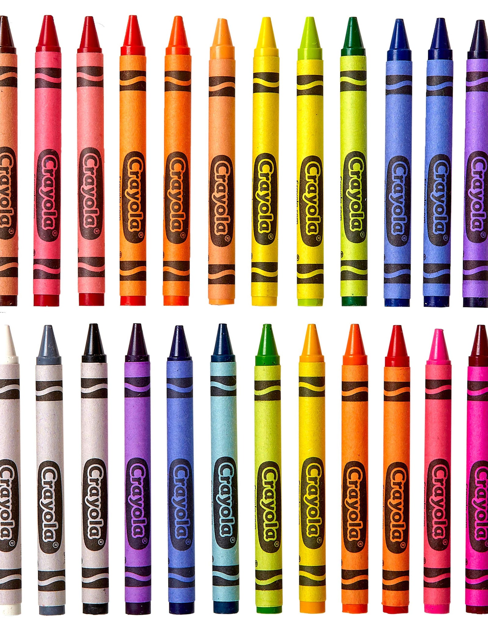 Crayola Crayons Bulk, Classroom Supplies for Teachers, 24 Crayon Packs with 24 Assorted Colors