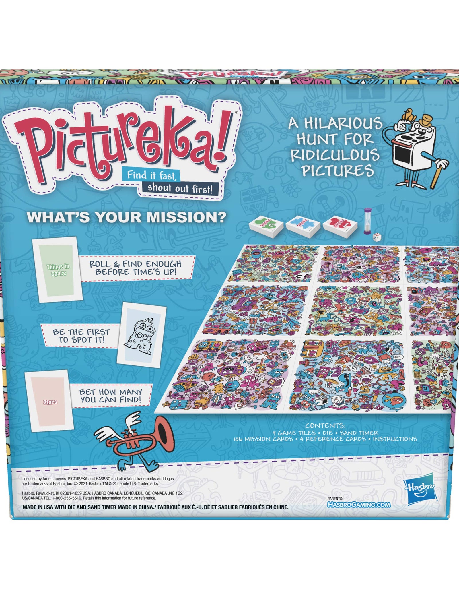 Pictureka! Game, Picture Game, Board Game for Kids, Fun Family Board Games, Board Games for 6 Year Olds and Up, Fun Board Game for Kids