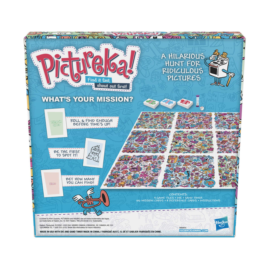 Pictureka! Game, Picture Game, Board Game for Kids, Fun Family Board Games, Board Games for 6 Year Olds and Up, Fun Board Game for Kids