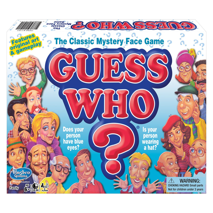 Winning Moves Games Guess Who? Board Game, Multicolor (1191)