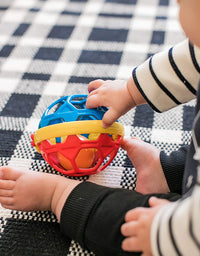 Baby Einstein Bendy Ball Rattle Toy, Ages 3 months +
