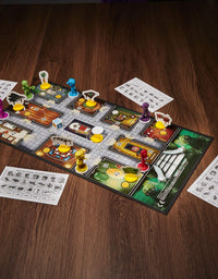 Clue Junior Board Game for Kids Ages 5 and Up, Case of The Broken Toy, Classic Mystery Game for 2-6 Players
