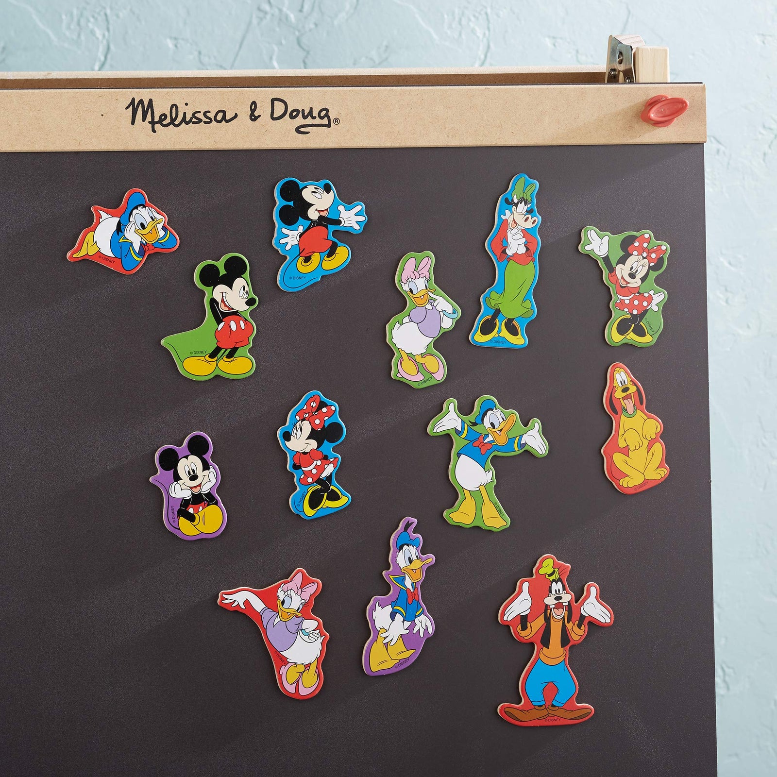 Melissa & Doug Disney Mickey Mouse Clubhouse Wooden Character Magnets (20 pcs)