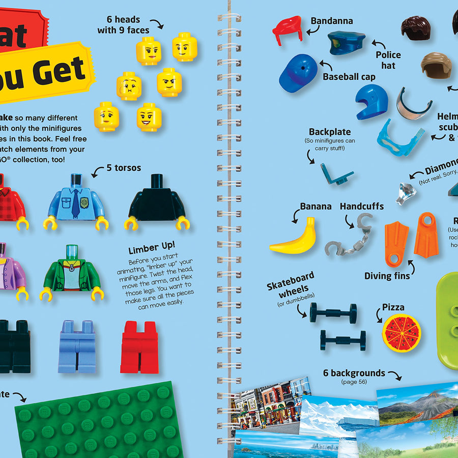 KLUTZ Lego Make Your Own Movie Activity Kit