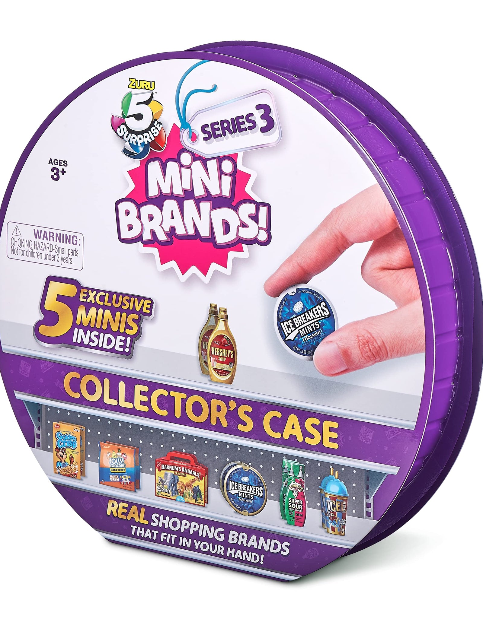 5 Surprise Mini Brands Collector's Case Series 2 (Comes with 4 Exclusive Minis) 4 Exclusive Minis by ZURU, 7785