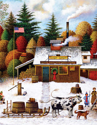 Buffalo Games - Charles Wysocki - Vermont Maple Tree Tappers - 1000 Piece Jigsaw Puzzle
