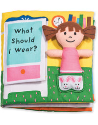Melissa & Doug Soft Activity Baby Book - What Should I Wear?
