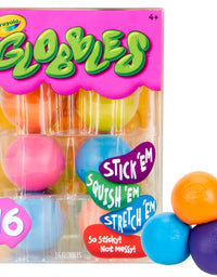 Crayola Globbles 16 Count, Squish & Fidget Toys, Gift for Kids, Age 4, 5, 6, 7, 8
