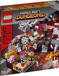 LEGO Minecraft The Redstone Battle 21163 Cool Minecraft Set for Kids Aged 8 and Up, Great Birthday Gift for Minecraft Players and Fans of Monsters, Dungeons and Battle Action (504 Pieces)

