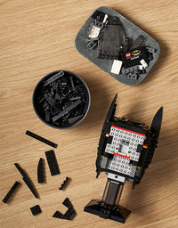 LEGO DC Batman: Batman Cowl 76182 Collectible Cowl Building Kit Batman Model (410 Pieces)
