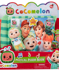 CoComelon Nursery Rhyme Singing Time Plush Book, Featuring Tethered JJ Plush Character Toy, for JJ’s Daily Musical Adventures – Books for Babies and Young Children
