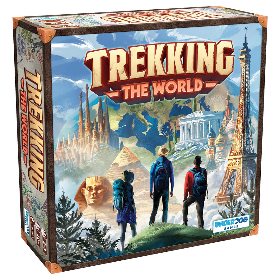 Trekking The World: A Family Board Game Perfect for Your Next Family Game Night / One of The Best Board Games for Adults and Family / from The Creators of Trekking The National Parks