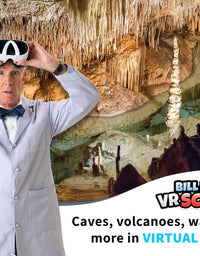 Abacus Brands Bill Nye's VR Science Kit - Virtual Reality Kids Science Kit, Book and Interactive STEM Learning Activity Set (Full Version - Includes Goggles)
