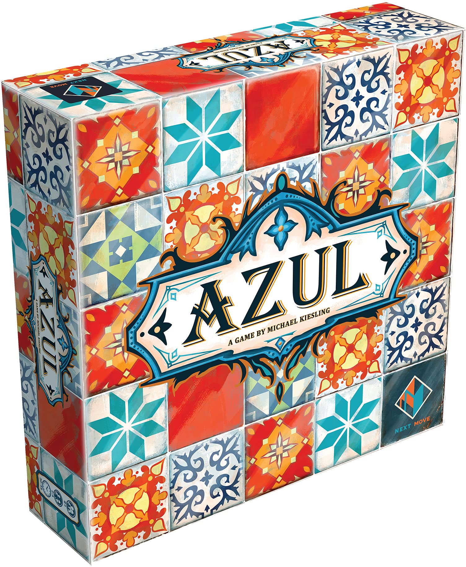 Azul Board Game | Strategy Board Game | Mosaic Tile Placement Game | Family Board Game for Adults and Kids | Ages 8 and up | 2 to 4 Players | Average Playtime 30 - 45 Minutes | Made by Next Move Games