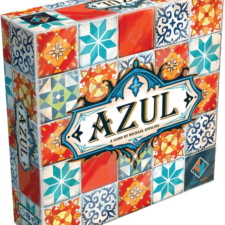Azul Board Game | Strategy Board Game | Mosaic Tile Placement Game | Family Board Game for Adults and Kids | Ages 8 and up | 2 to 4 Players | Average Playtime 30 - 45 Minutes | Made by Next Move Games