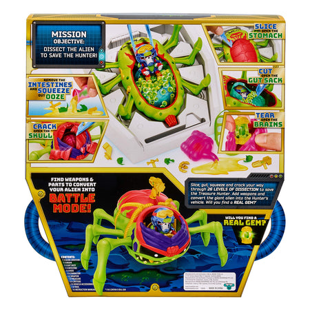 Treasure X Aliens Ultimate Dissection Kit - 26 Levels - Contains 14 Pieces for Kids, Easy Instructions | Interactive Fun for All, Treasure Hunter