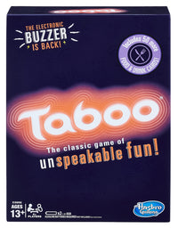 Hasbro Gaming Taboo Party Board Game With Buzzer for Kids Ages 13 and Up (Amazon Exclusive)
