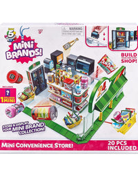 5 Surprise Mini Brands Mini Convenience Store Playset with 1 Exclusive Mini by ZURU
