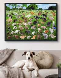 1000 Piece Puzzle, 101 Pooping Puppies, Dogs Pooping Puzzle
