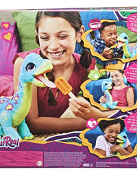 FurReal Snackin’ Sam The Bronto Interactive Animatronic Plush Toy, 40+ Sounds and Reactions, Ages 4 and up

