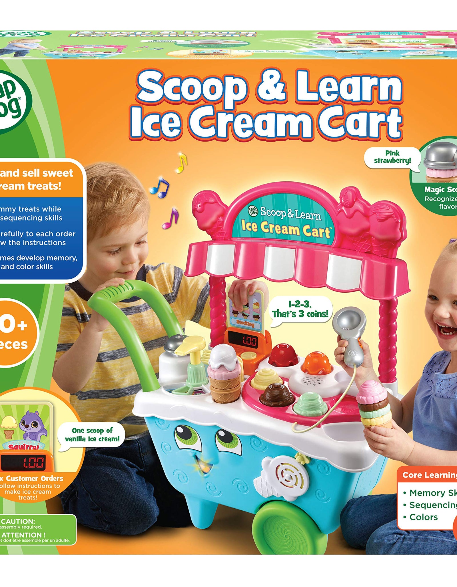LeapFrog Scoop and Learn Ice Cream Cart