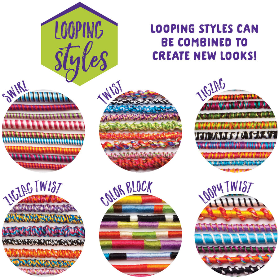 Loopdedoo – DIY Friendship Bracelet Maker Kit – Make Bracelets In Minutes – Award-Winning Craft Kit