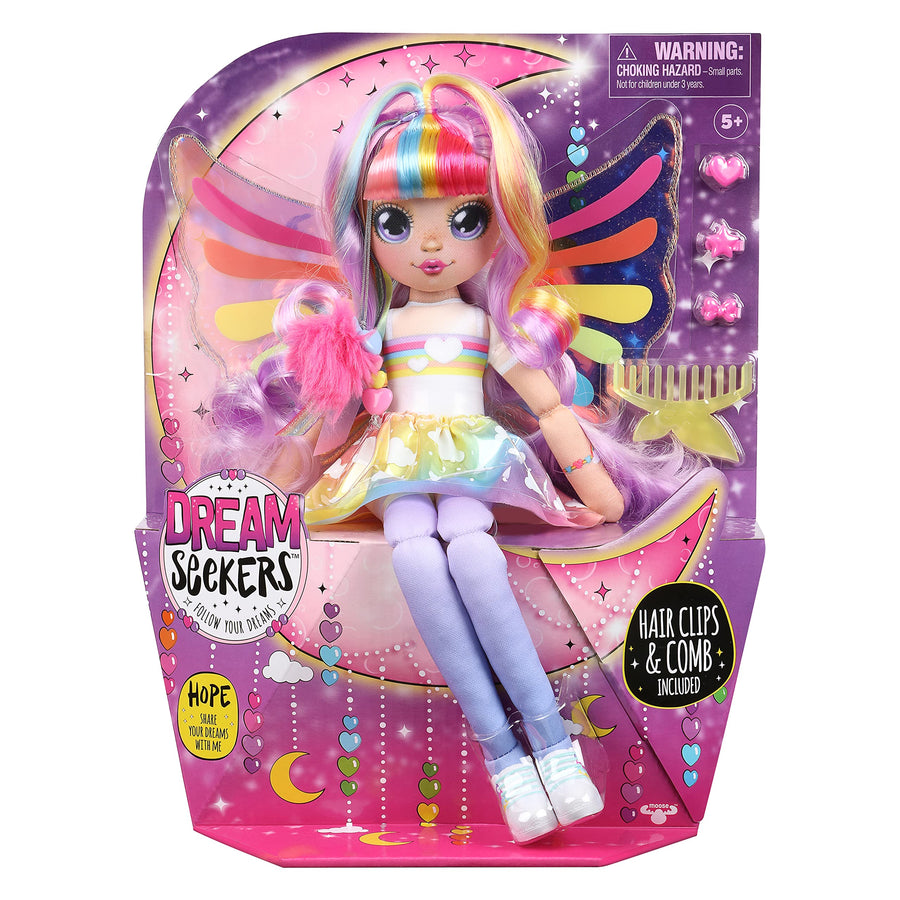 Dream Seekers Doll Single Pack – 1pc Toy | Magical Fairy Fashion Doll Hope, Multicolor (13813)
