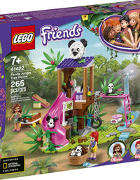 LEGO Friends Panda Jungle Tree House 41422 Building Toy; Includes 3 Panda Minifigures for KidsWho Love Wildlife Animals Friends Mia and Olivia (265 Pieces)
