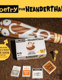 Poetry for Neanderthals by Exploding Kittens - Family Card Game - Card Game for Adults, Teens & Kids

