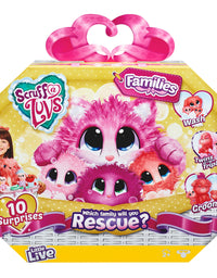 Little Live Pets Scruff-A-Luvs Family | Wash, Dry and Brush to Rescue and Reveal 10 Surprises
