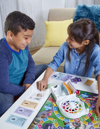 Hasbro Gaming The Game of Life Game, Family Board Game for 2-4 Players, Indoor Game for Kids Ages 8 and Up, Pegs Come in 6 Colors

