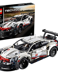 LEGO Technic Porsche 911 RSR 42096 Race Car Building Set STEM Toy for Boys and Girls Ages 10+ Features Porsche Model Car with Toy Engine (1,580 Pieces)
