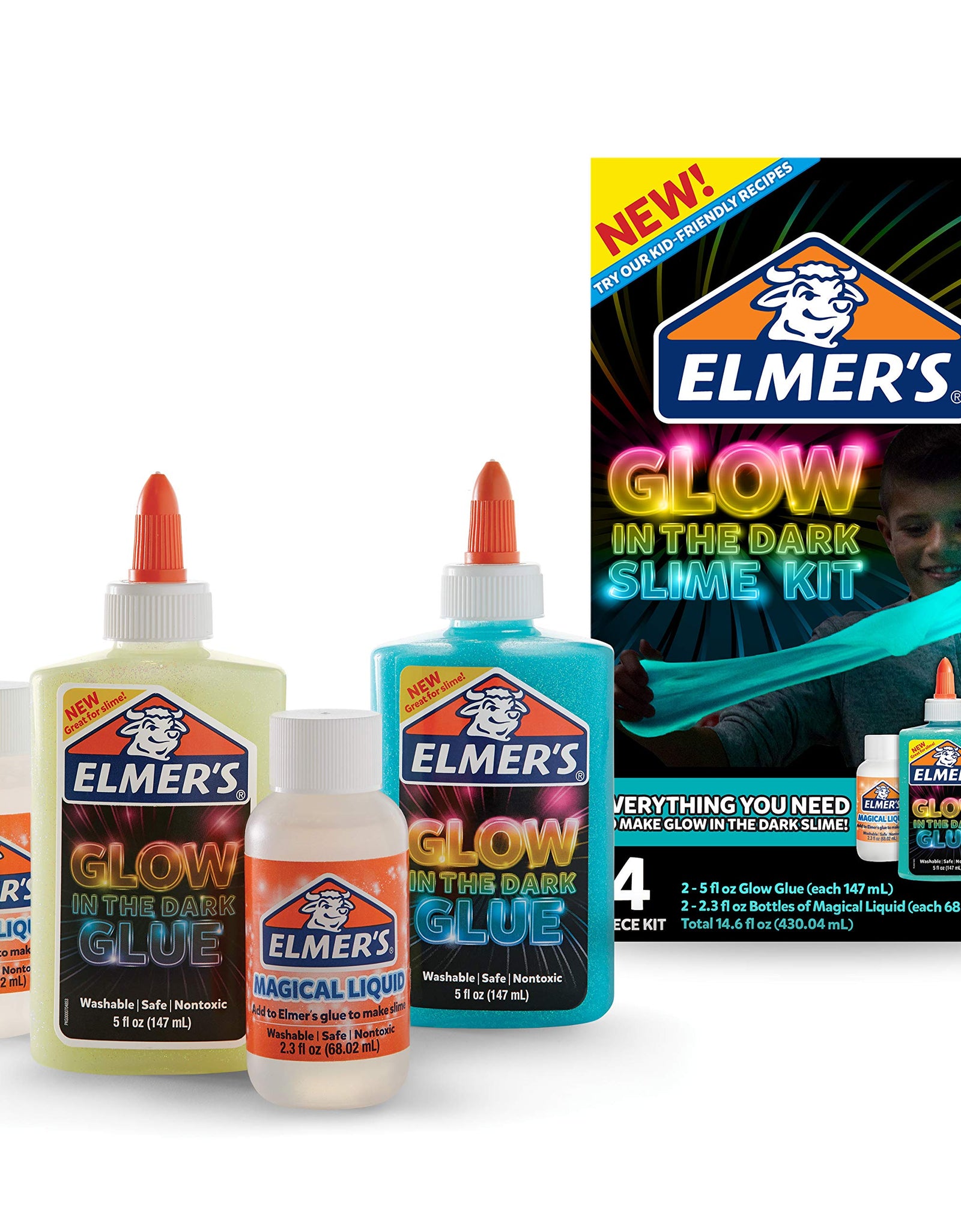 Elmer's Glow-in-the-Dark Slime Kit (2062242)