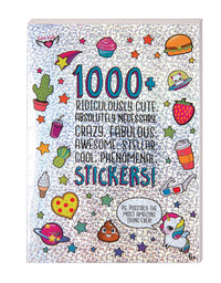 Fashion Angels 1000+ Ridiculously Cute Stickers for Kids - Fun Craft Stickers for Scrapbooks, Planners, Gifts and Rewards, 40-Page Sticker Book for Kids Ages 6+ and Up
