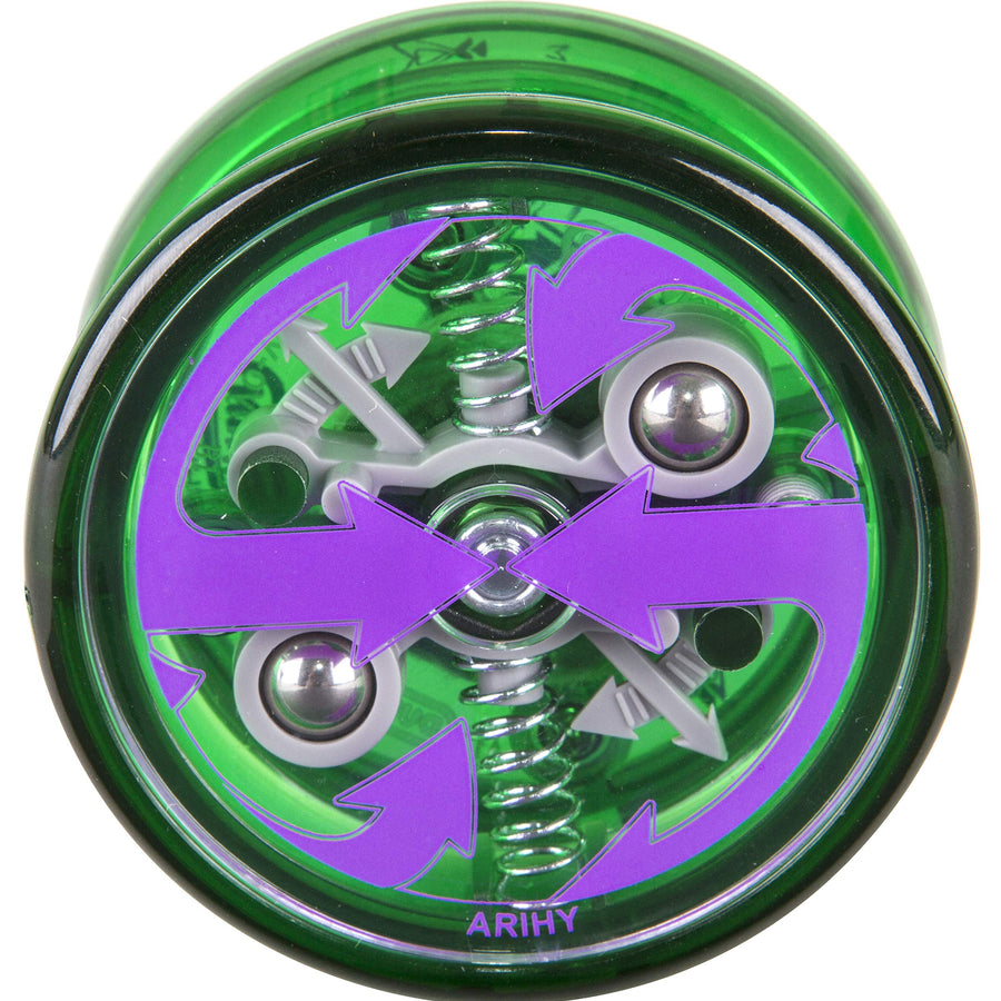 Duncan Toys Reflex Auto Return Yo-Yo, Beginner String Trick Yo-Yo, Green