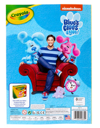 Crayola Blues Clues Coloring Book with Stickers, Gift for Kids, 96 Pages, Ages 3, 4, 5, 6
