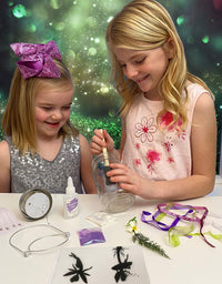 Hapinest DIY Fairy Lantern Night Light Kit - Arts and Crafts Gift for Girls Ages 6 7 8 9 10 Years and Up
