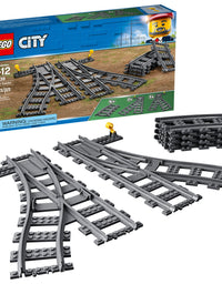 LEGO City Switch Tracks 60238 Building Kit (8 Pieces)
