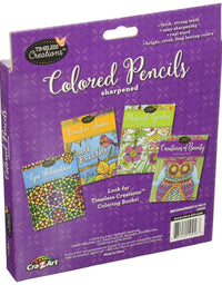 Timeless Creations Pre-Sharpened 72ct Colored Pencils, Assorted Colors Great for Children and Adults,
