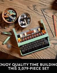 LEGO Ideas Typewriter 21327 Building Kit; Great Gift Idea for Writers (2,079 Pieces)
