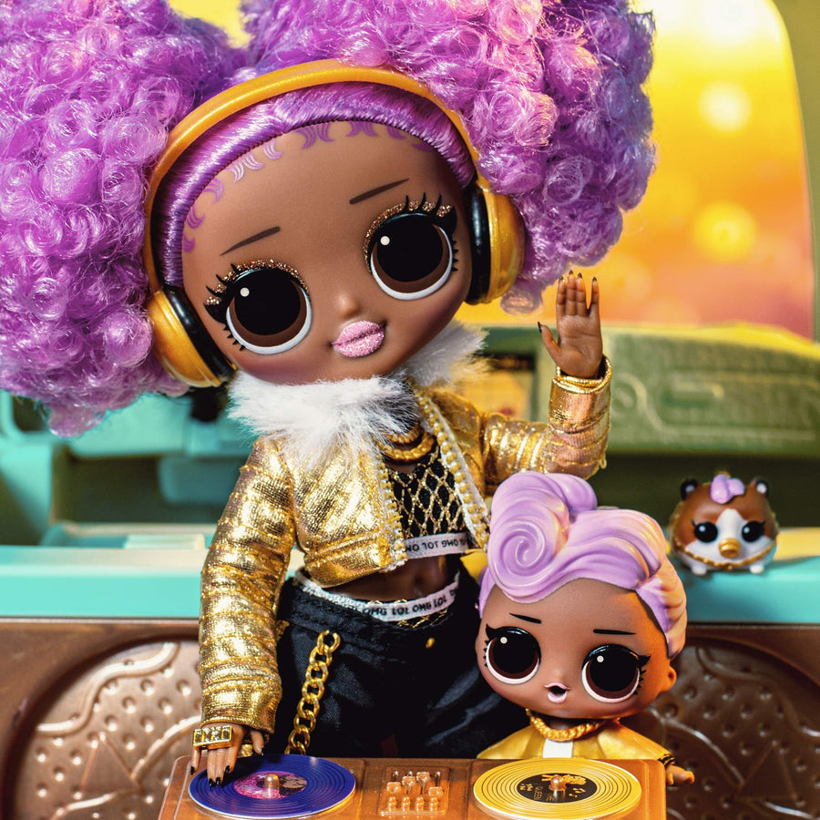 LOL Surprise OMG 24K D.J. Fashion Doll with 20 Surprises