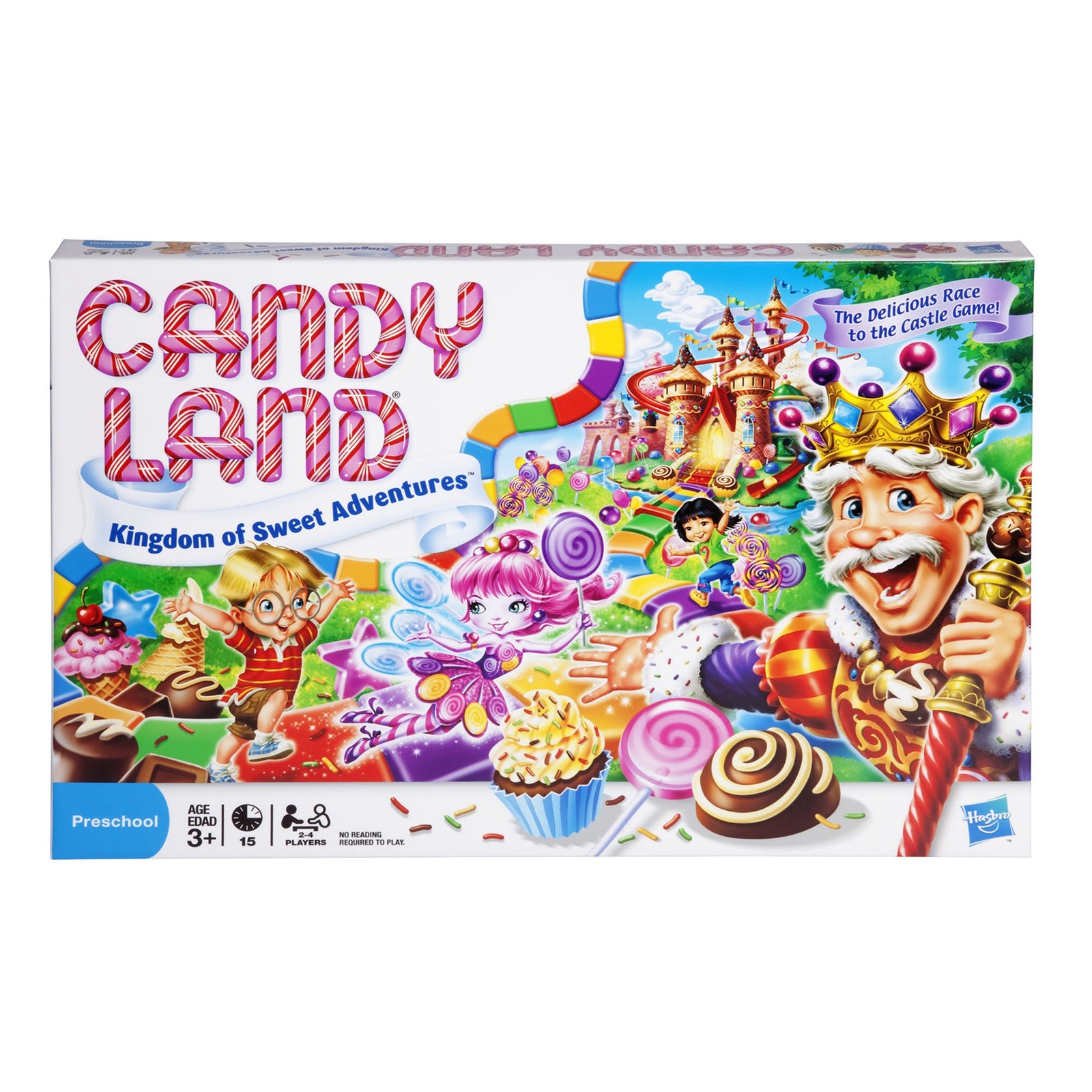 Candy Land Kingdom of Sweet Adventures Board Game for Kids Ages 3 and Up (Amazon Exclusive)