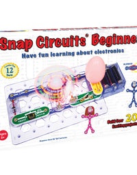Snap Circuits Beginner, Electronics Exploration Kit, Stem Kit For Ages 5-9 (SCB-20)
