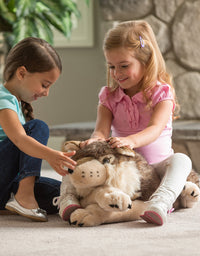 Wild Republic Jumbo Wolf Plush, Giant Stuffed Animal, Plush Toy, Gifts for Kids, 30 Inches
